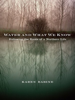 cover image of Water and What We Know
